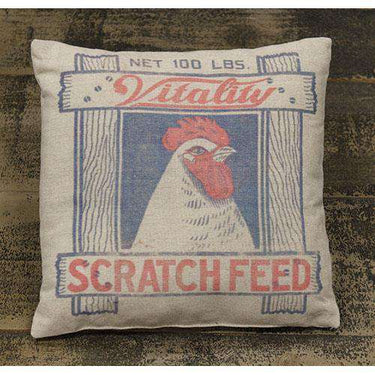 Scratch Feed Pillow, 12